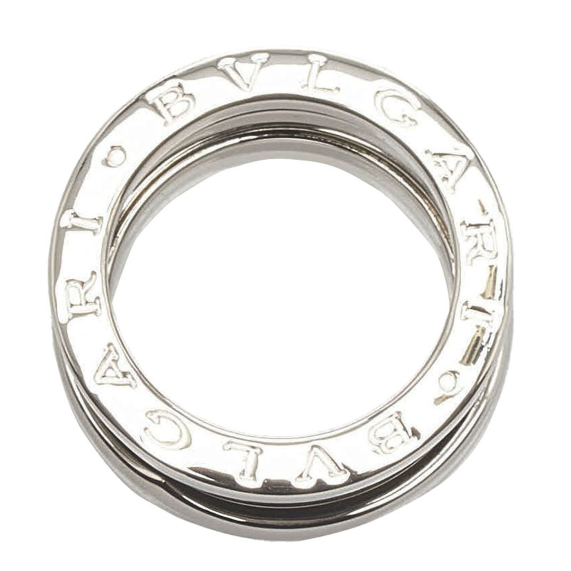 Bvlgari B Zero One Ring K18wg White Gold Ladies